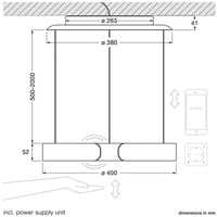 Occhio Mito Sospeso Move 40 Pendant Light | All Square Lighting