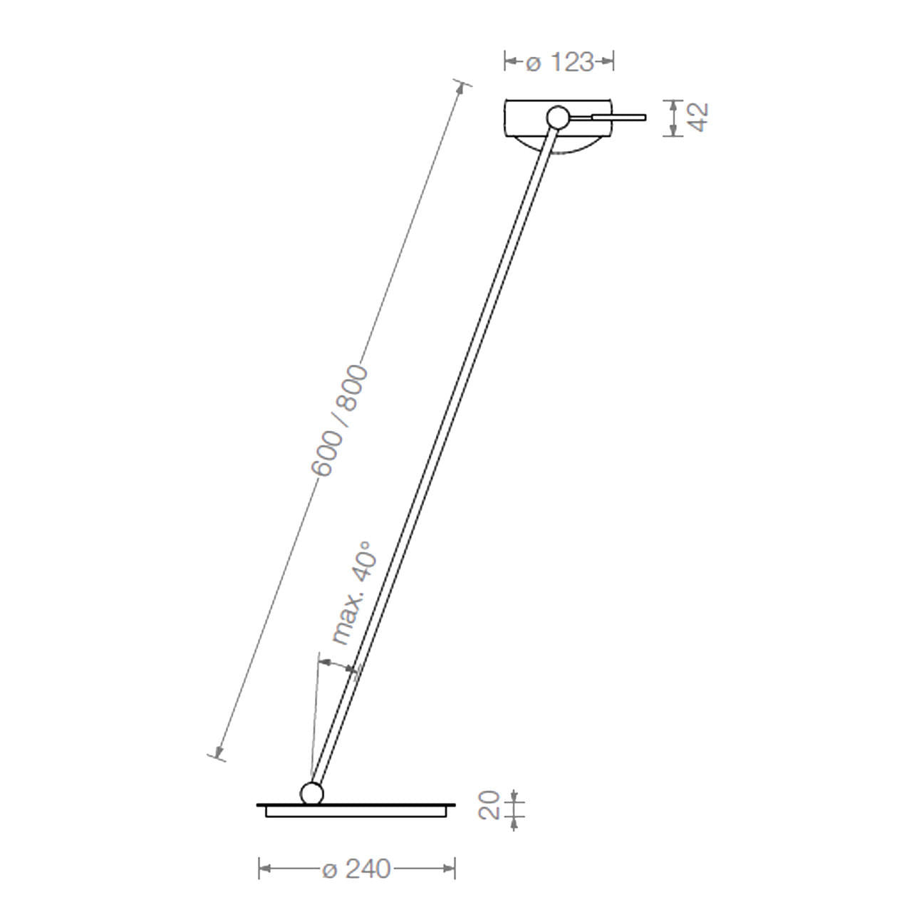 Occhio Sento Tavolo Table Lamp | All Square Lighting