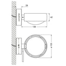 Occhio Sento Verticale Up Wall Light | All Square Lighting