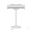 Original BTC Bankers Table Lamp | All Square Lighting