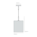 Original BTC Brompton 3 Pendant Light | All Square Lighting