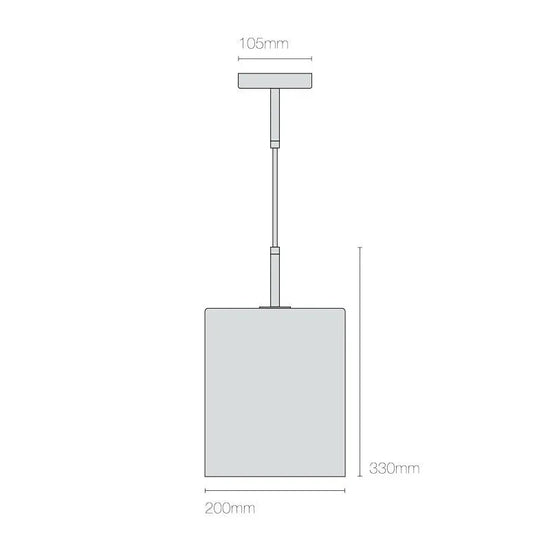 Brompton 3 Pendant Light