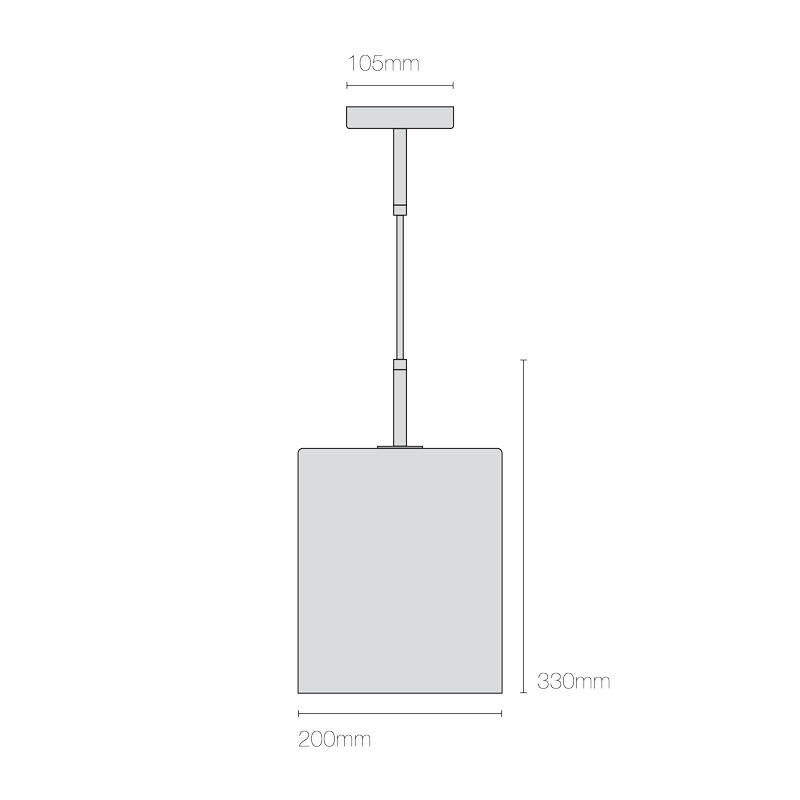 Brompton 3 Pendant Light