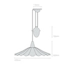 Original BTC Christie Rise & Fall Pendant Light | All Square Lighting