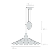 Original BTC Christie Rise & Fall Pendant Light | All Square Lighting
