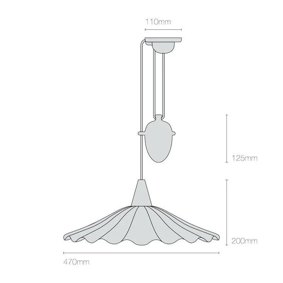 Christie Rise & Fall Pendant Light