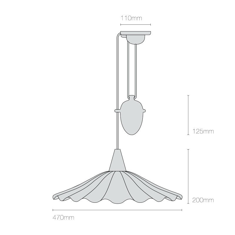 Original BTC Christie Rise & Fall Pendant Light | All Square Lighting