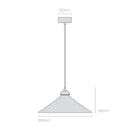 Original BTC Cobb Large Pendant Light | All Square Lighting