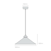 Original BTC Cobb Large Pendant Light | All Square Lighting