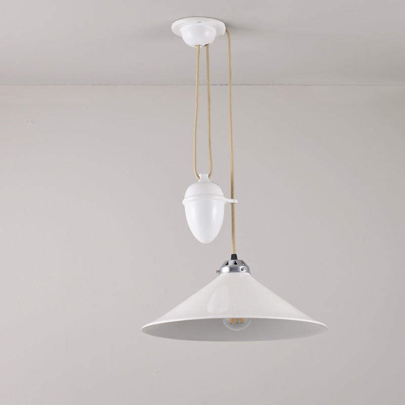 Original BTC Cobb Rise & Fall Large Pendant Light | All Square Lighting