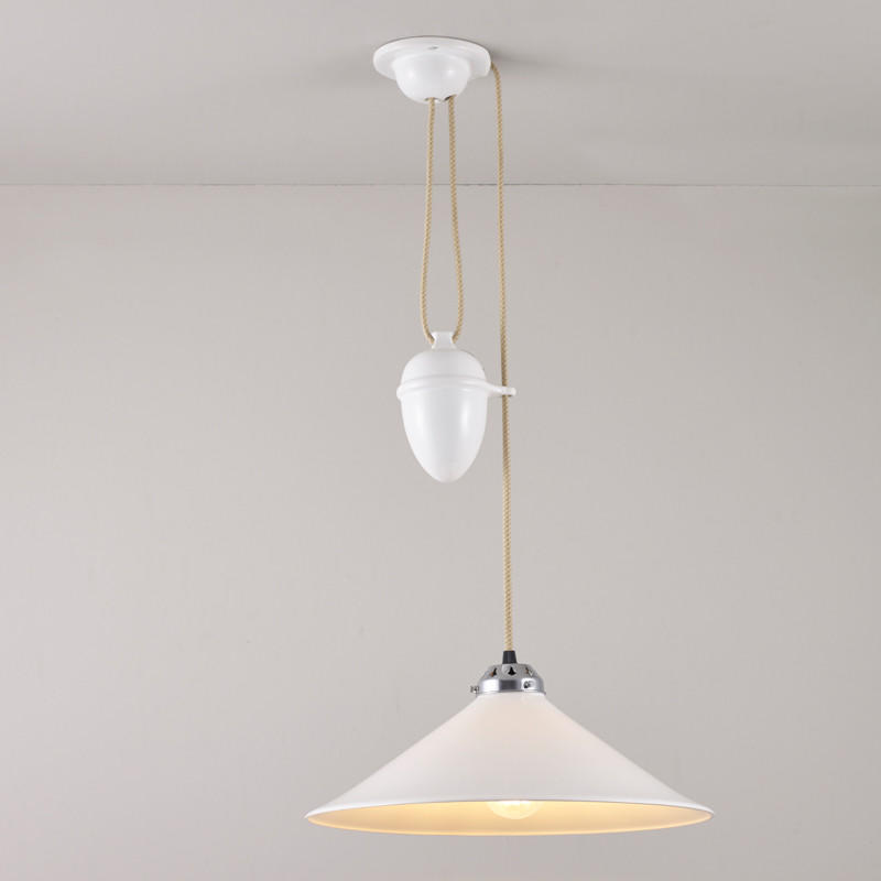 Original BTC Cobb Rise & Fall Large Pendant Light | All Square Lighting