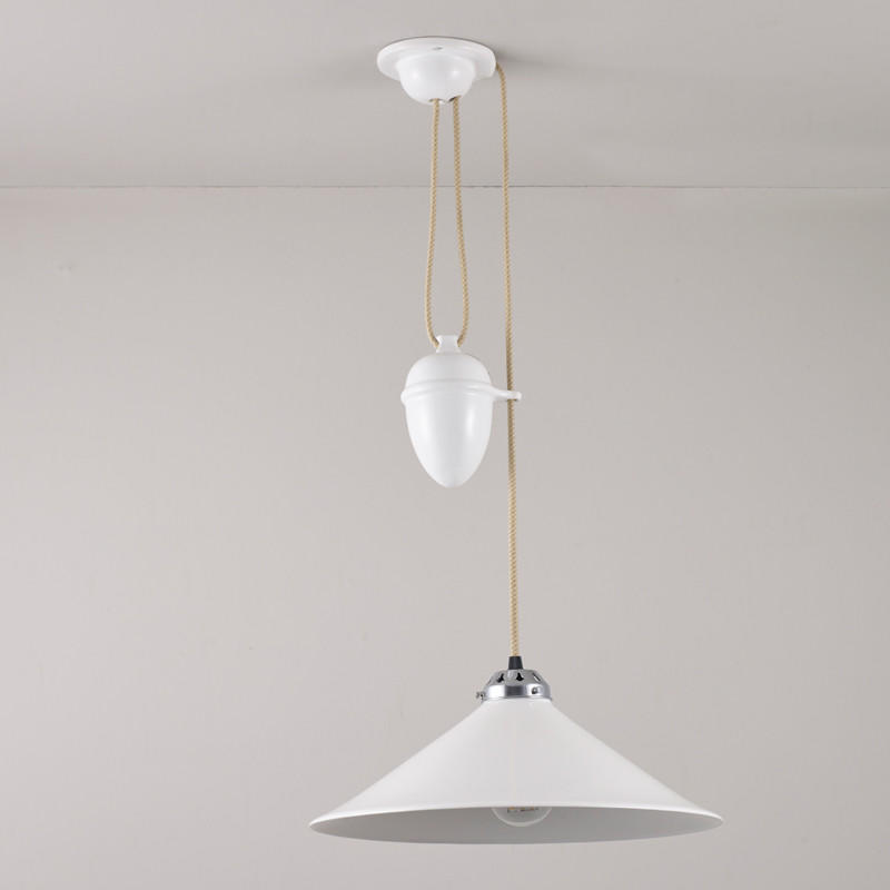 Original BTC Cobb Rise & Fall Large Pendant Light | All Square Lighting