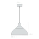 Original BTC Cosmo Dimple Pendant Light | All Square Lighting