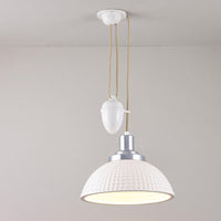 Original BTC Cosmo Dimple Rise & Fall Pendant Light | All Square Lighting