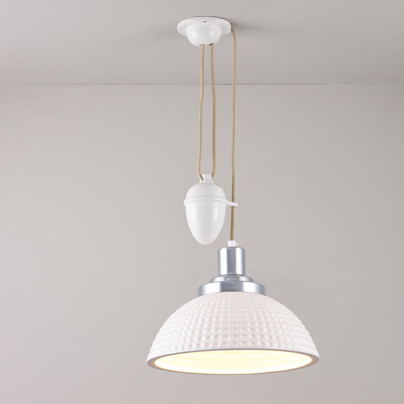 Cosmo Dimple Rise & Fall Pendant Light