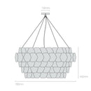Original BTC Cranton Hexagonal Pendant Light | All Square Lighting