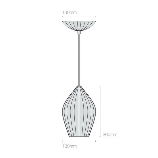 Fin Medium Pendant Light