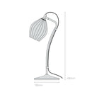 Original BTC Fin Table Lamp | All Square Lighting