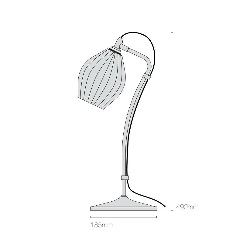 Fin Table Lamp