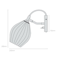 Original BTC Fin Wall Light | All Square Lighting