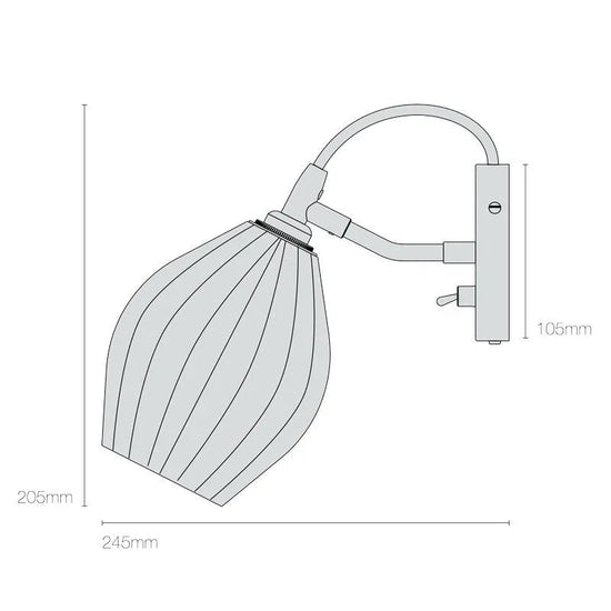 Fin Wall Light