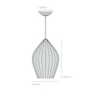 Original BTC Fin XL Pendant Light | All Square Lighting