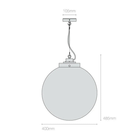Globe Large Pendant Light