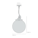 Original BTC Globe Medium Pendant Light | All Square Lighting