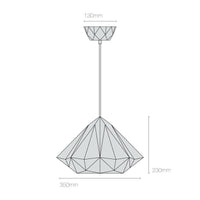 Original BTC Hatton 2 Pendant Light | All Square Lighting