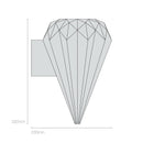 Original BTC Hatton 3 Wall Light | All Square Lighting