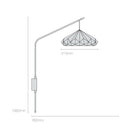Original BTC Hatton 4 Wall Light | All Square Lighting