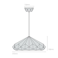 Original BTC Hatton 5 Pendant Light | All Square Lighting