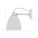 Original BTC Hector Bibendum Wall Light | All Square Lighting