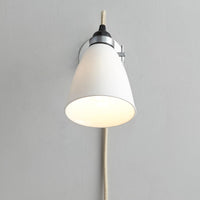 Original BTC Hector Medium Dome Plug Switch & Cable Wall Light | All Square Lighting