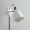 Original BTC Hector Medium Dome Plug Switch & Cable Wall Light | All Square Lighting