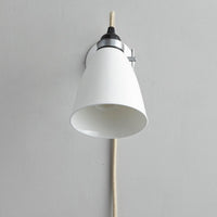 Original BTC Hector Medium Dome Plug Switch & Cable Wall Light | All Square Lighting