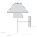 Original BTC Oxford Double Wall Light | All Square Lighting