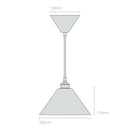 Original BTC Task Ceramic Pendant Light | All Square Lighting