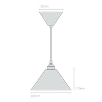 Original BTC Task Ceramic Pendant Light | All Square Lighting