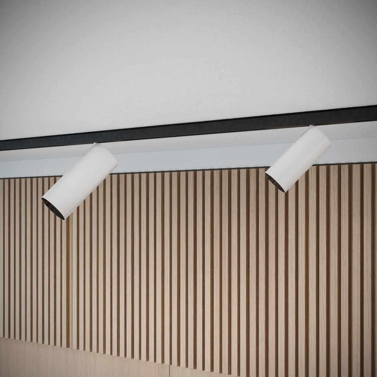 Orluna Cloud Mini Adjustable Shallow 48V Track | All Square Lighting