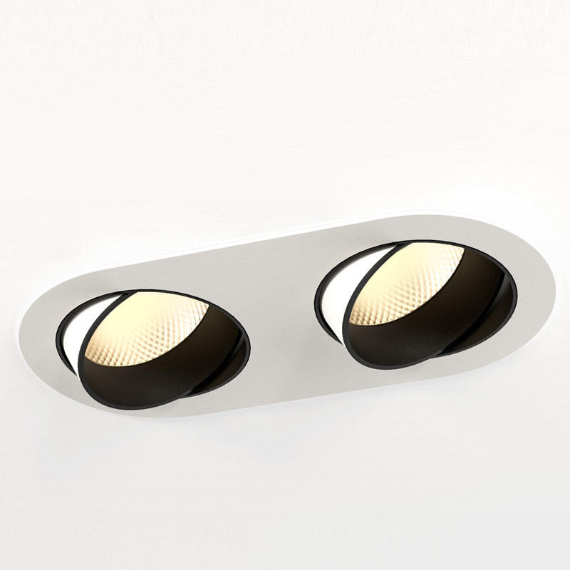Orluna Dino Twin Adjustable Downlight | All Square Lighting