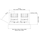 Orluna Look Twin Adjustable Downlight | All Square Lighting