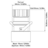 Orluna Mina Fixed Downlight | All Square Lighting