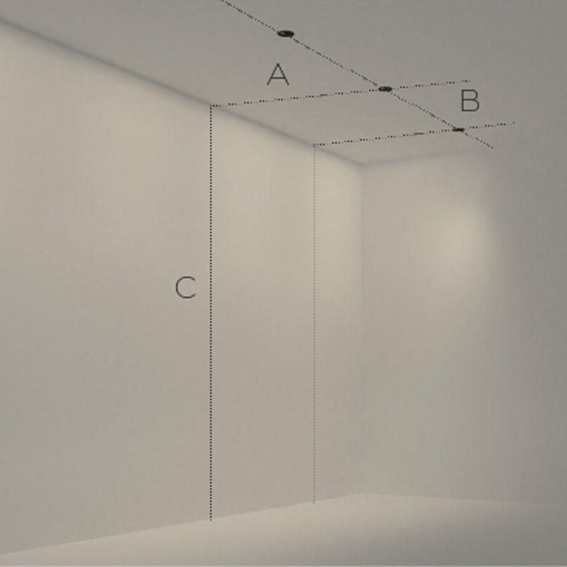 Orluna Muro Wallwasher Downlight | All Square Lighting