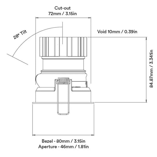 Suri Adjustable Downlight