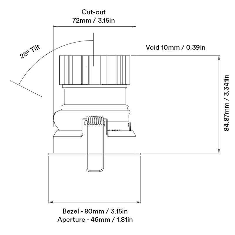 Suri Adjustable Downlight