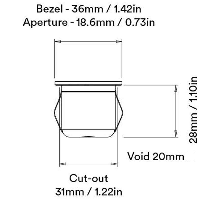 Toto Micro Uplight