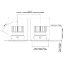 Orluna True Twin Adjustable Downlight | All Square Lighting