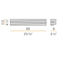 Panzeri Cross 60 Wall Light | All Square Lighting