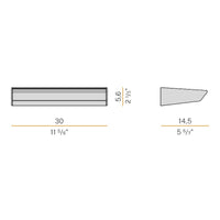 Panzeri Gonio 30 Wall Light | All Square Lighting